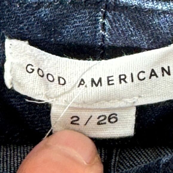 Good American Good Legs High Rise Skinny Jeans Sz 26 - Picture 6 of 9